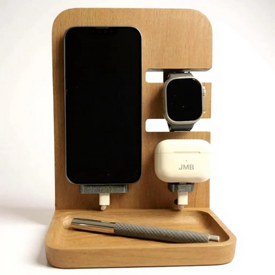 Deluxe Personalized Apple Charging Dock