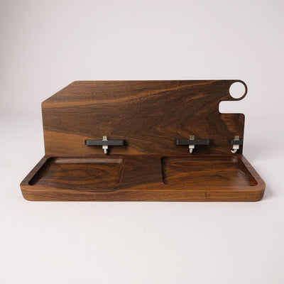 4-in-1 Wooden Apple Charging Station – Handcrafted in Canada